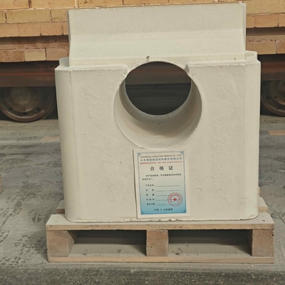 AZS Bricks For Glass Melting Furnaces Refractory Bricks Customizable